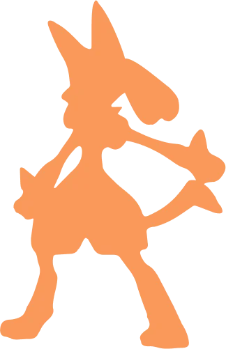 DP Trainer Kit Lucario symbol